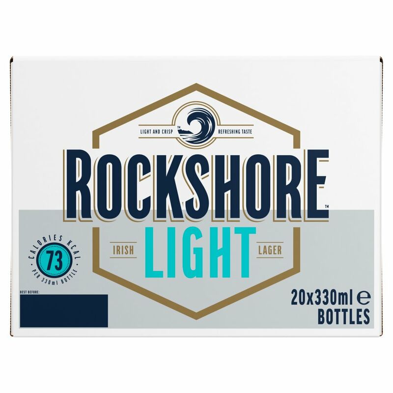 Rockshore Light Irish Lager 20 x 330ml Bottle