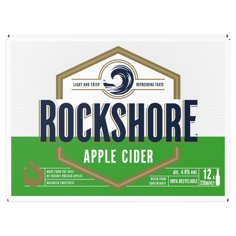 Rockshore Apple Cider 12x330ml Bottle