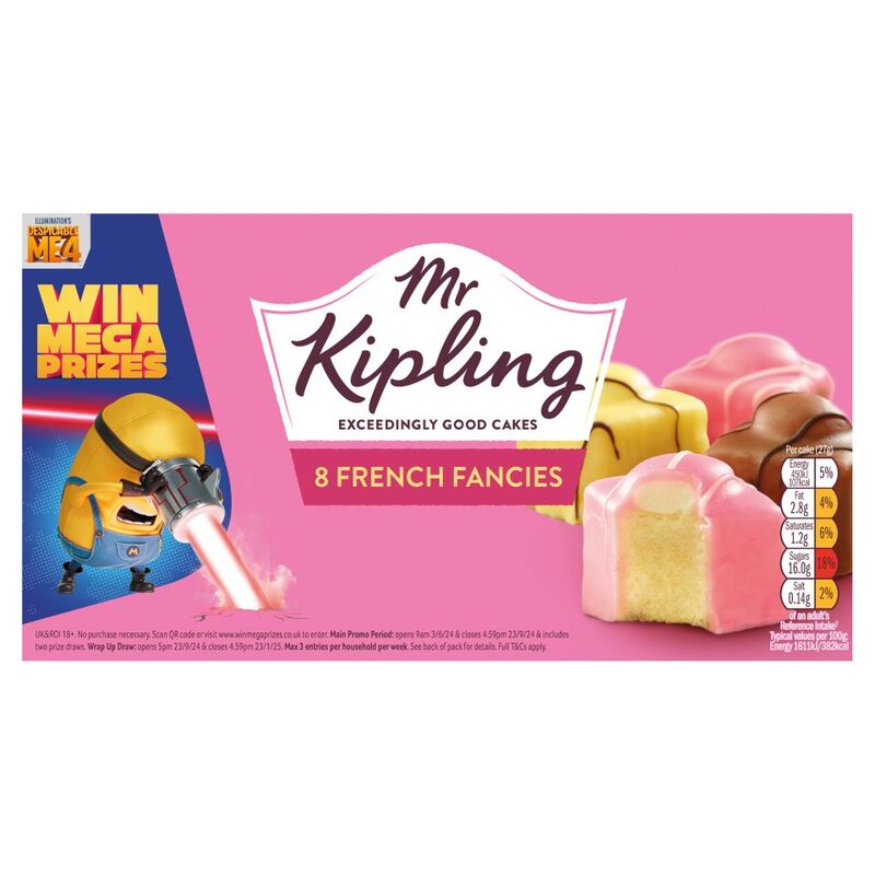 Mr Kipling 8 French Fancies