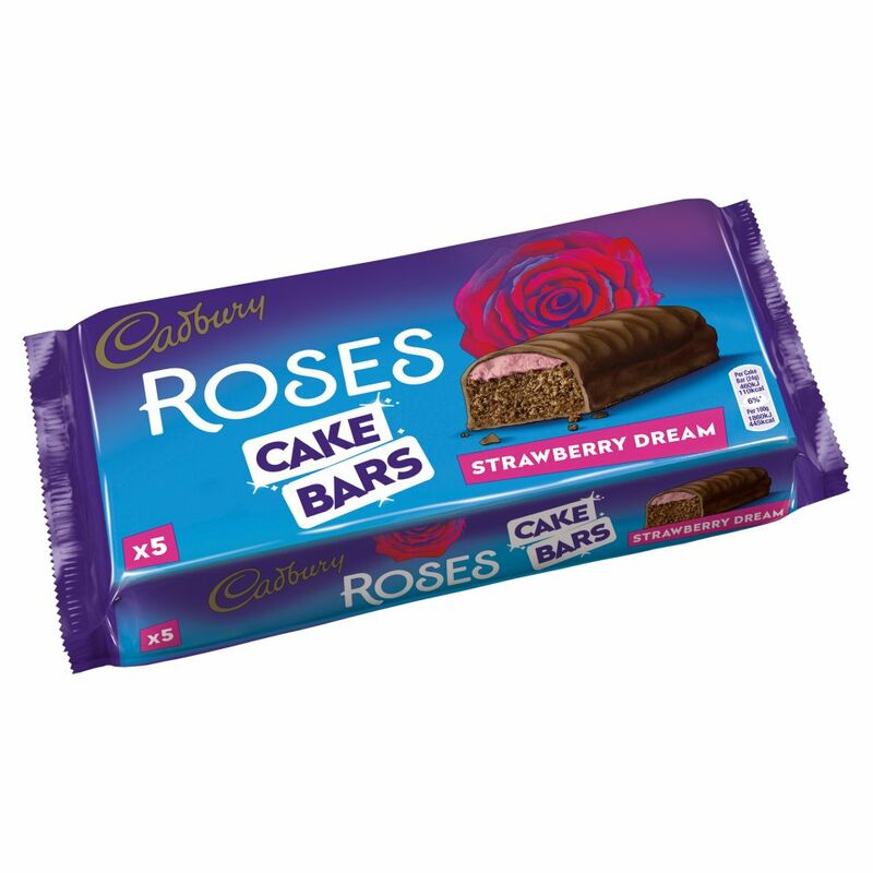 Cadbury 5 Roses Cake Bars Strawberry Dream Cadbury 5 Roses Cake Bars Strawberry Dream