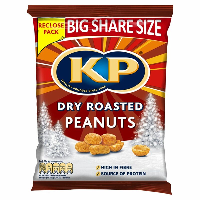 KP Dry Roasted Peanuts 450g