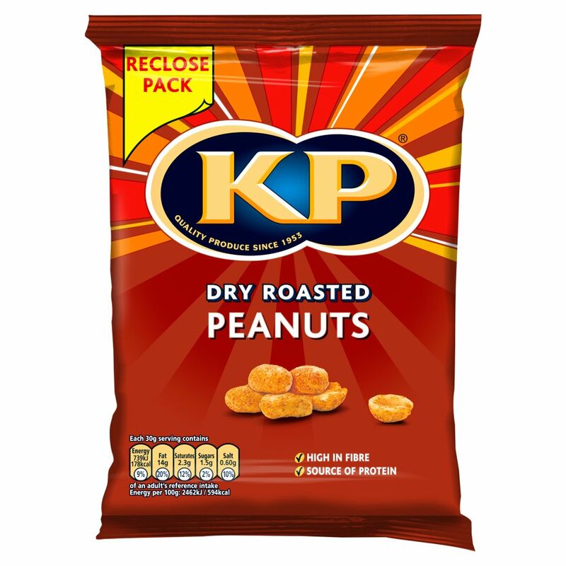 KP Dry Roasted Peanuts 250g