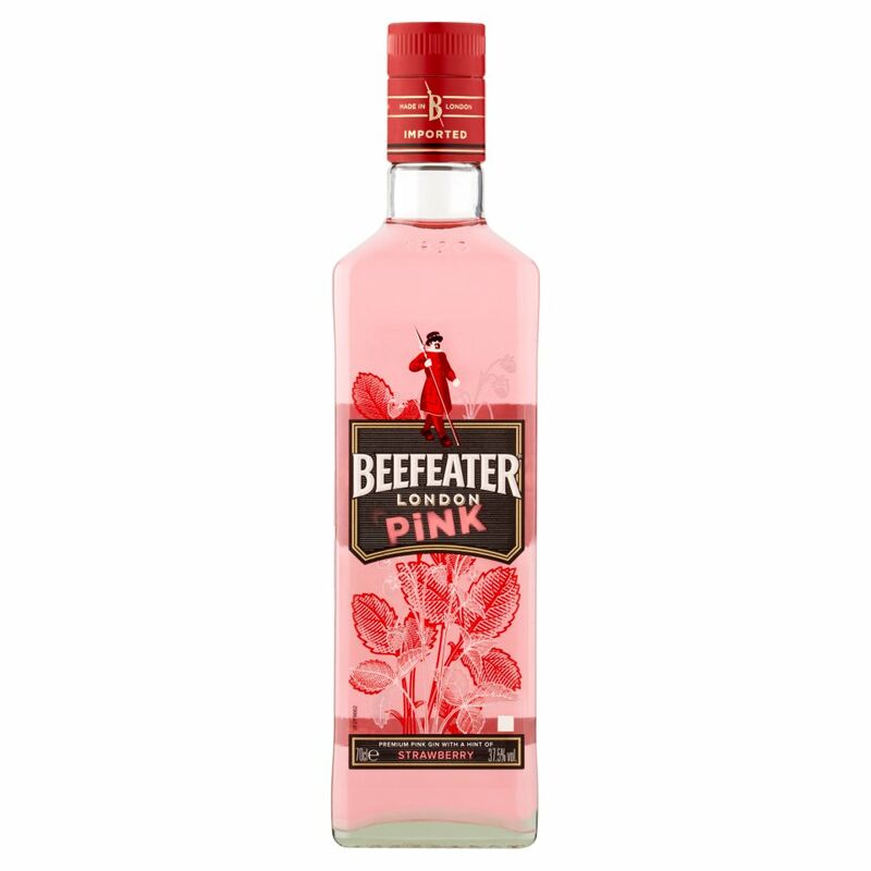 Beefeater London Premium Pink Gin with a Hint of Strawberry 70cl
