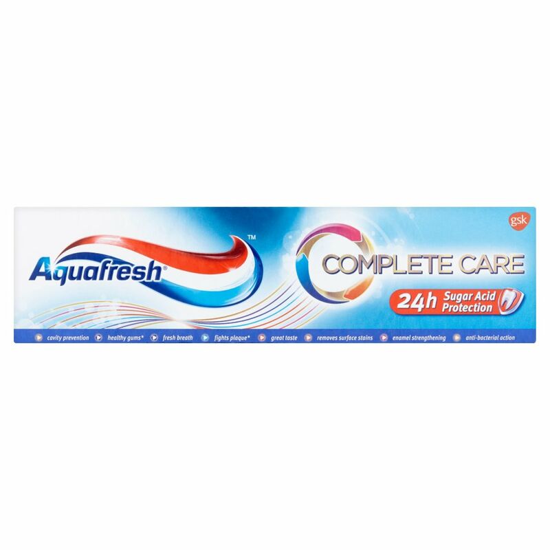 Aquafresh Complete Care Fluoride Toothpaste 75ml
