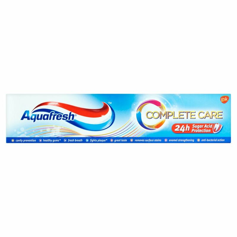 Aquafresh Complete Care Fluoride Toothpaste 100ml