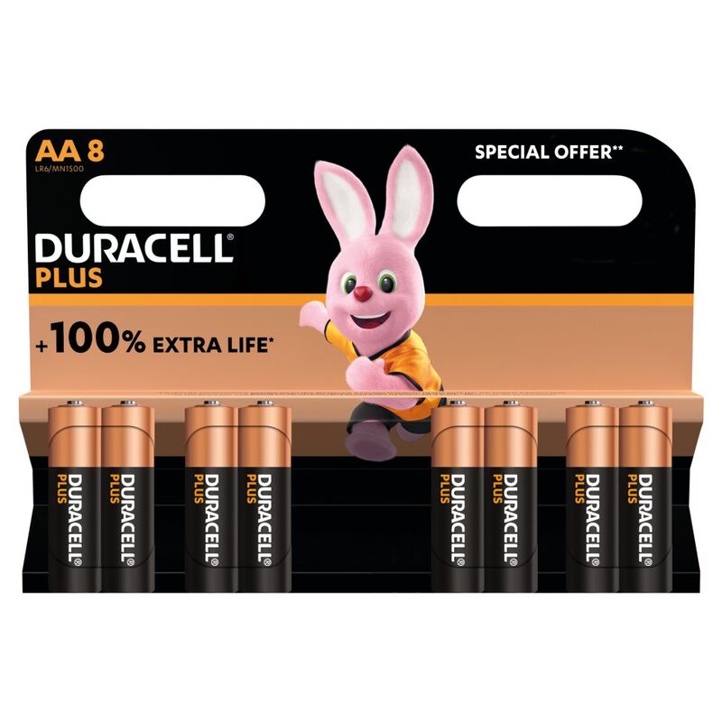 Duracell Plus AA 8