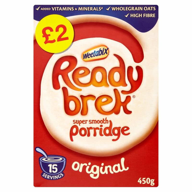 Weetabix Ready Brek Super Smooth Porridge Original 450g Weetabix Ready Brek Super Smooth Porridge Original 450g