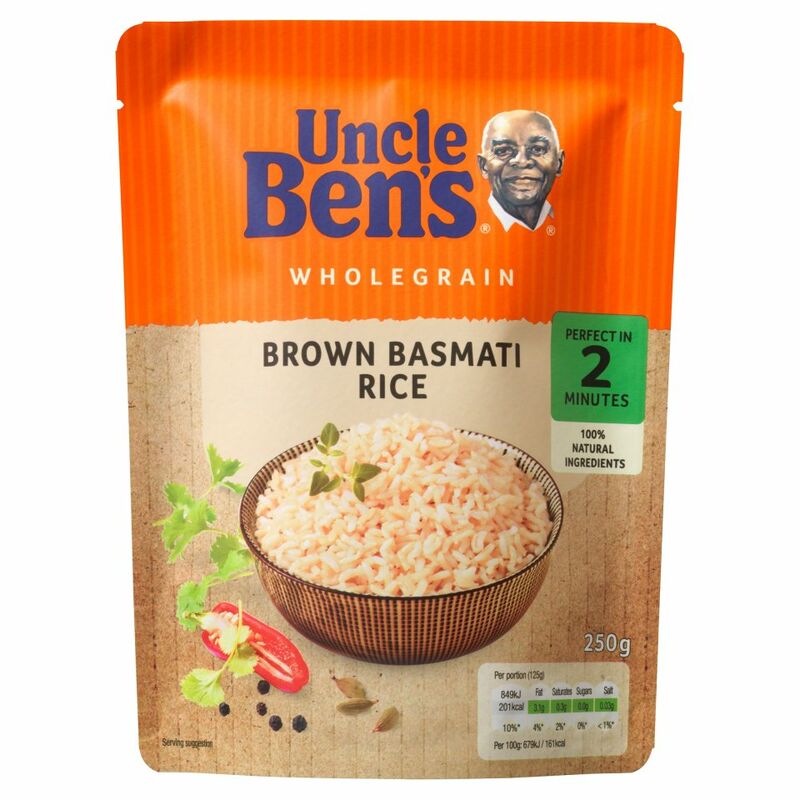 UNCLE BEN'S® Wholegrain Brown Basmati Rice 250g