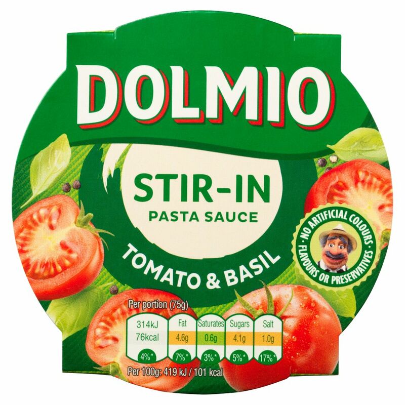 DOLMIO® Tomato & Basil Stir-In Pasta Sauce 150g