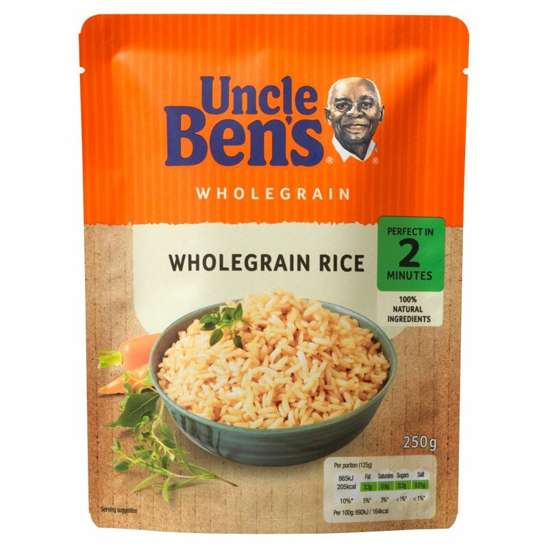 UNCLE BEN'S® Wholegrain Rice 250g UNCLE BEN'S® Wholegrain Rice 250g