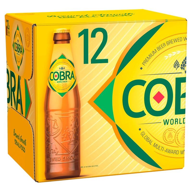 Cobra Premium Beer 12 x 330ml