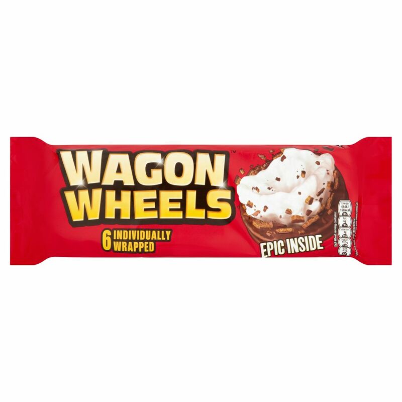 Wagon Wheels 6 Individually Wrapped