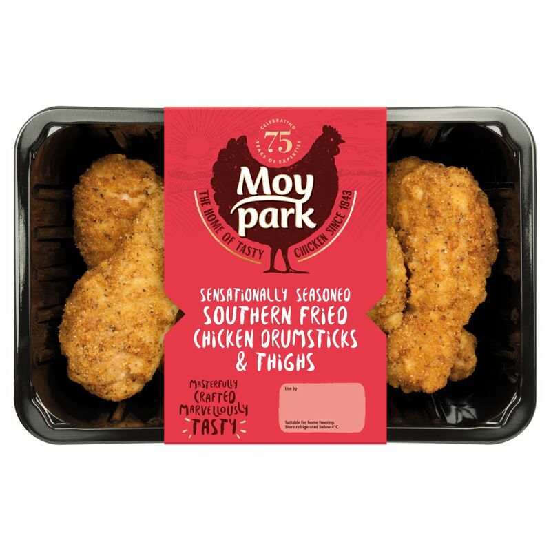 Moy Park Southern Fried Chicken Drumsticks & Thighs 1.2kg