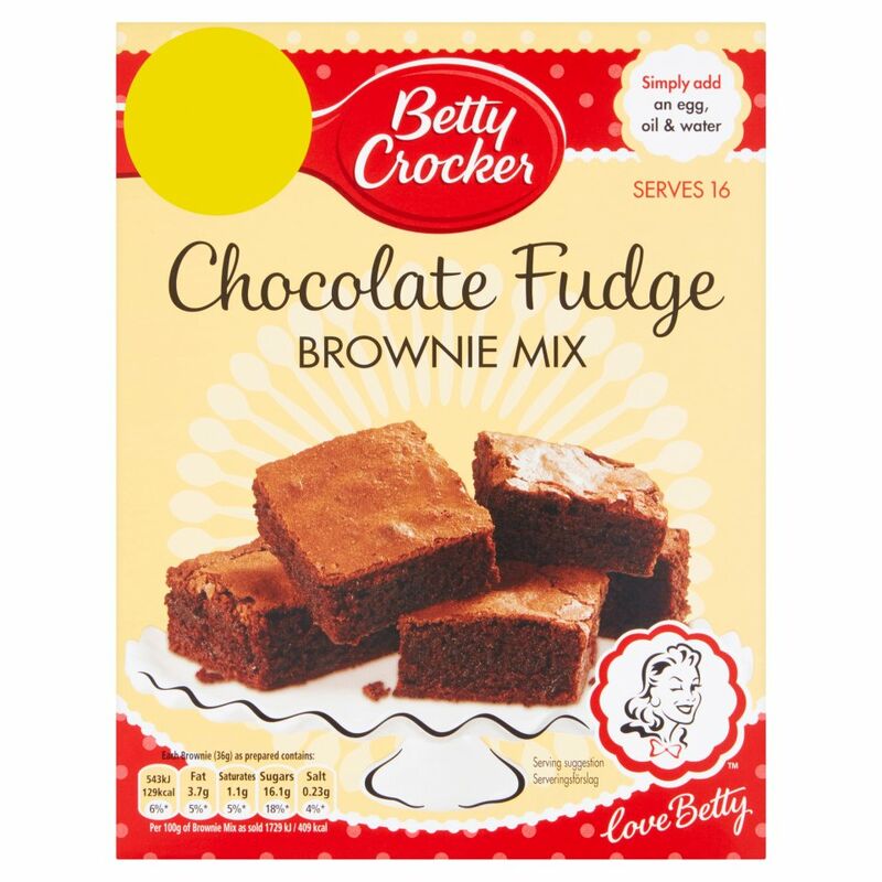 Betty Crocker Chocolate Fudge Brownie Mix 415g