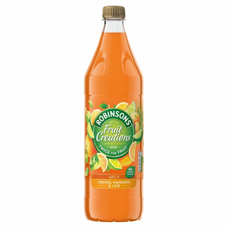 Robinsons Fruit Creations Juicy Orange, Mandarin and Lime 1L