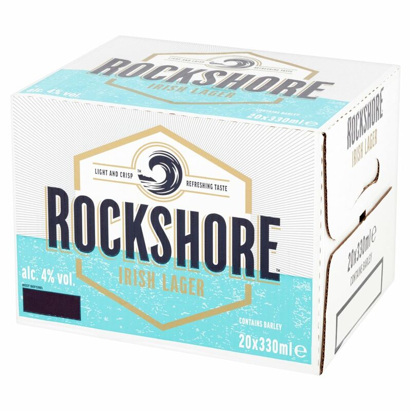 Rockshore Irish Lager 20 x 330ml Bottles