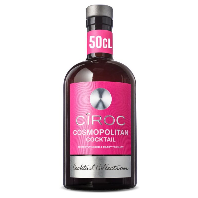 Ciroc Vodka Cosmopolitan Cocktail Drink 17.5% vol 50cl Bottle