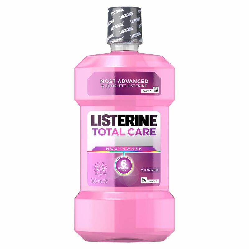 Listerine Total Care Mouthwash Clean Mint 500ml Listerine Total Care Mouthwash Clean Mint 500ml