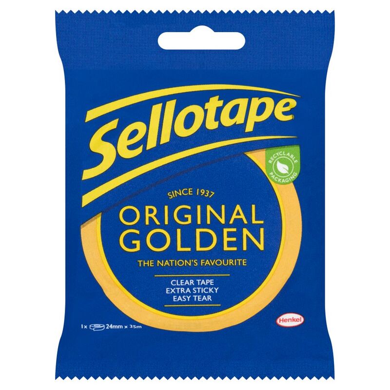 Sellotape Original Golden