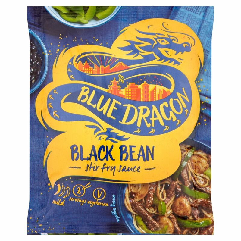 Blue Dragon Black Bean Stir Fry Sauce 120g Blue Dragon Black Bean Stir Fry Sauce 120g