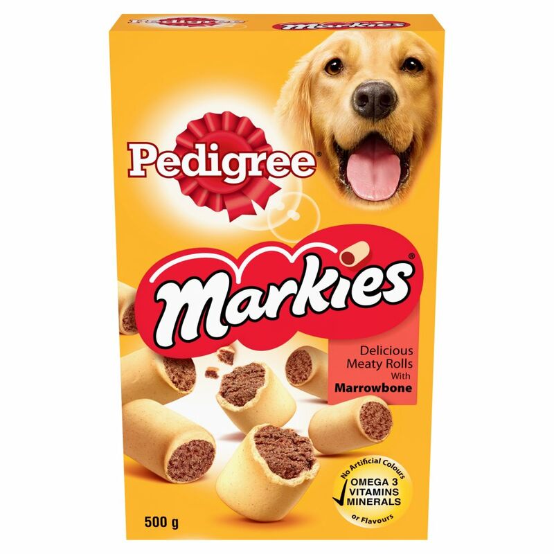PEDIGREE Markies Dog Treats with Marrowbone 500g PEDIGREE Markies Dog Treats with Marrowbone 500g