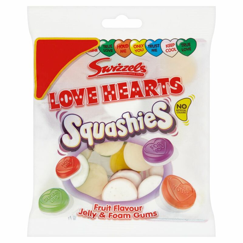 Swizzels Love Hearts Squashies Swizzels Love Hearts Squashies