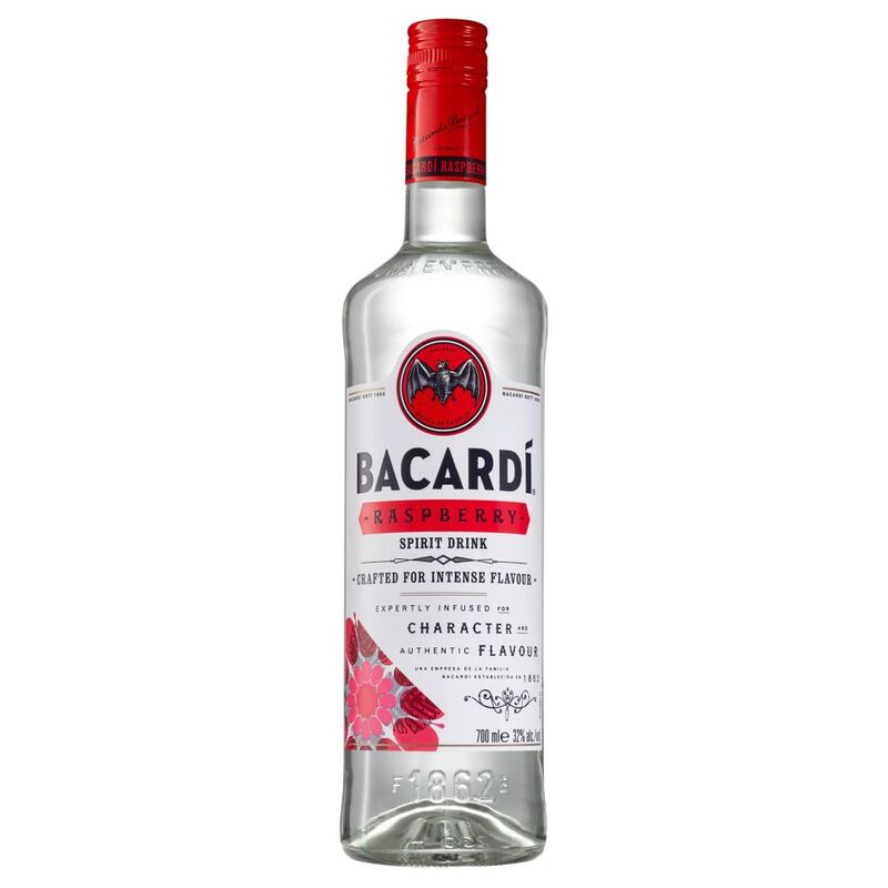 BACARDÍ Raspberry Flavoured Spirit Drink 70cL