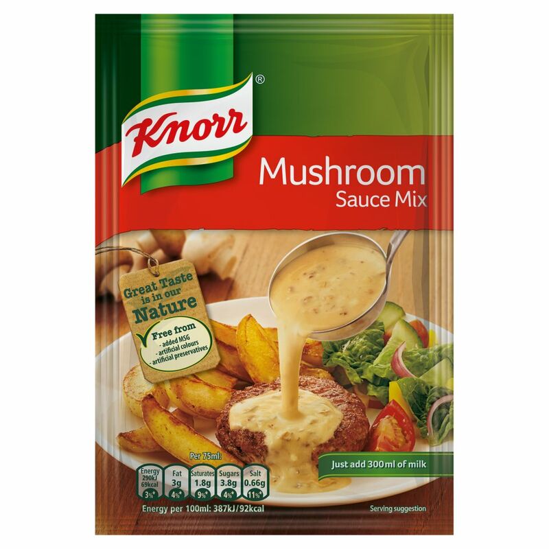 Knorr Mushroom Sauce Mix 23g Knorr Mushroom Sauce Mix 23g