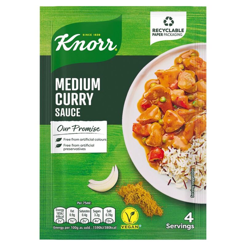 Knorr Medium Curry Sauce 47g