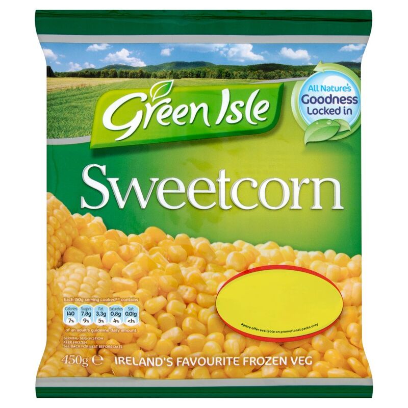 Green Isle Sweetcorn 450g