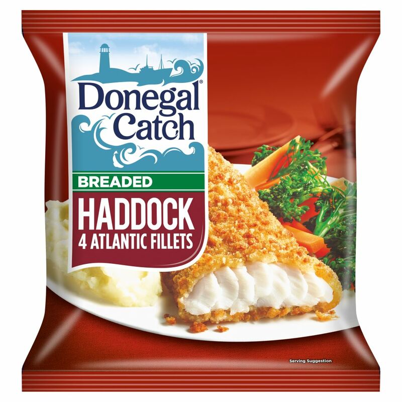 Donegal Catch Breaded Haddock 4 Atlantic Fillets 450g
