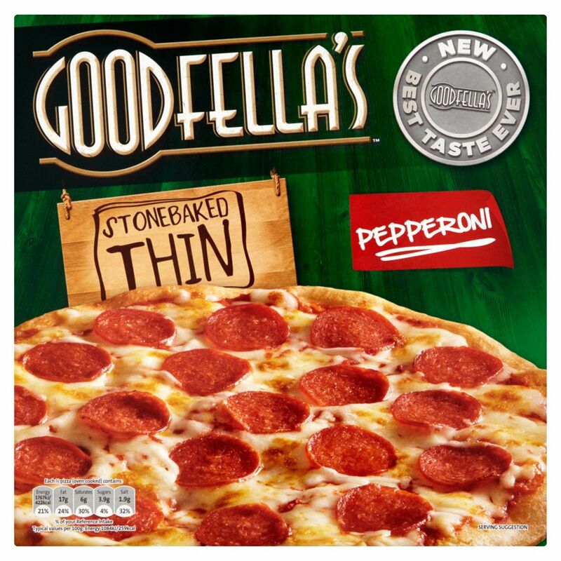 Goodfella's Stone Baked Thin Pepperoni 340g