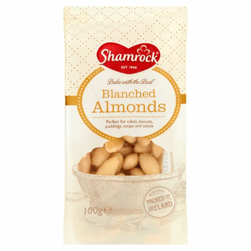 Shamrock Blanched Almonds 100g Shamrock Blanched Almonds 100g