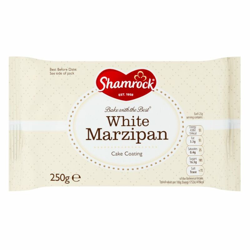 Shamrock Bake with the Best White Marzipan Cake Coating 250g Shamrock Bake with the Best White Marzipan Cake Coating 250g