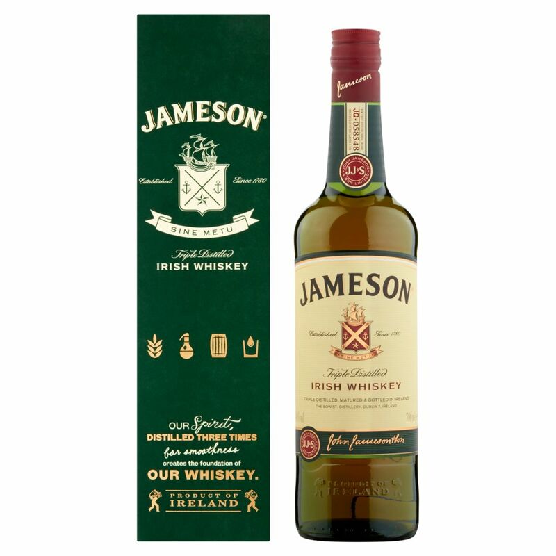 Jameson Triple Distilled Irish Whiskey 700ml