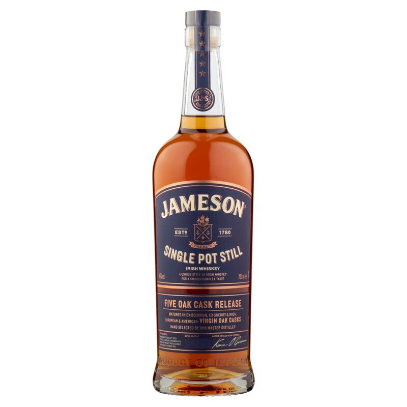 Jameson Single Pot Still Irish Whiskey 700ml