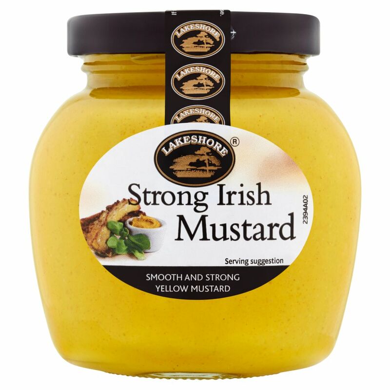 Lakeshore Strong Irish Mustard 220g Lakeshore Strong Irish Mustard 220g