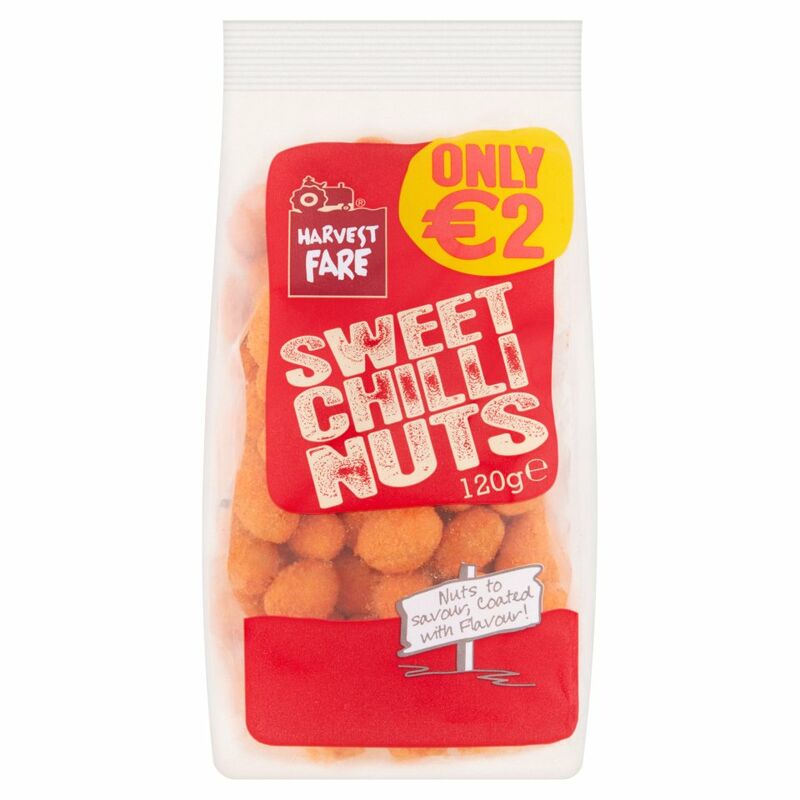 Harvest Fare Sweet Chilli Nuts 120g Harvest Fare Sweet Chilli Nuts 120g