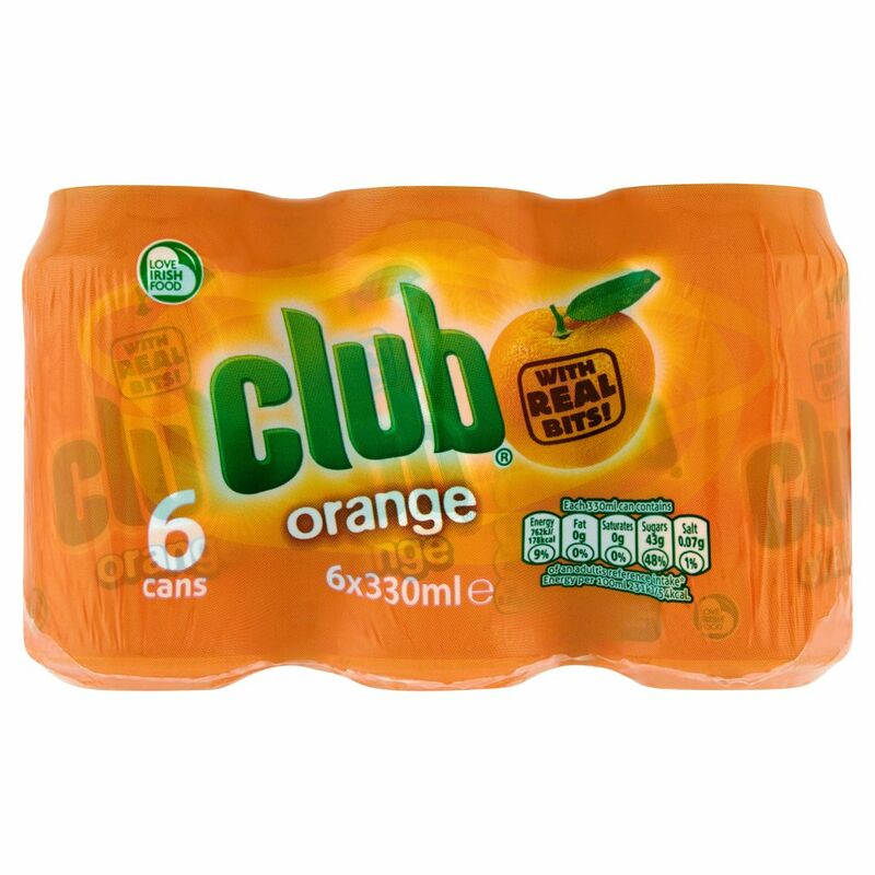 Club Orange 6 x 330ml