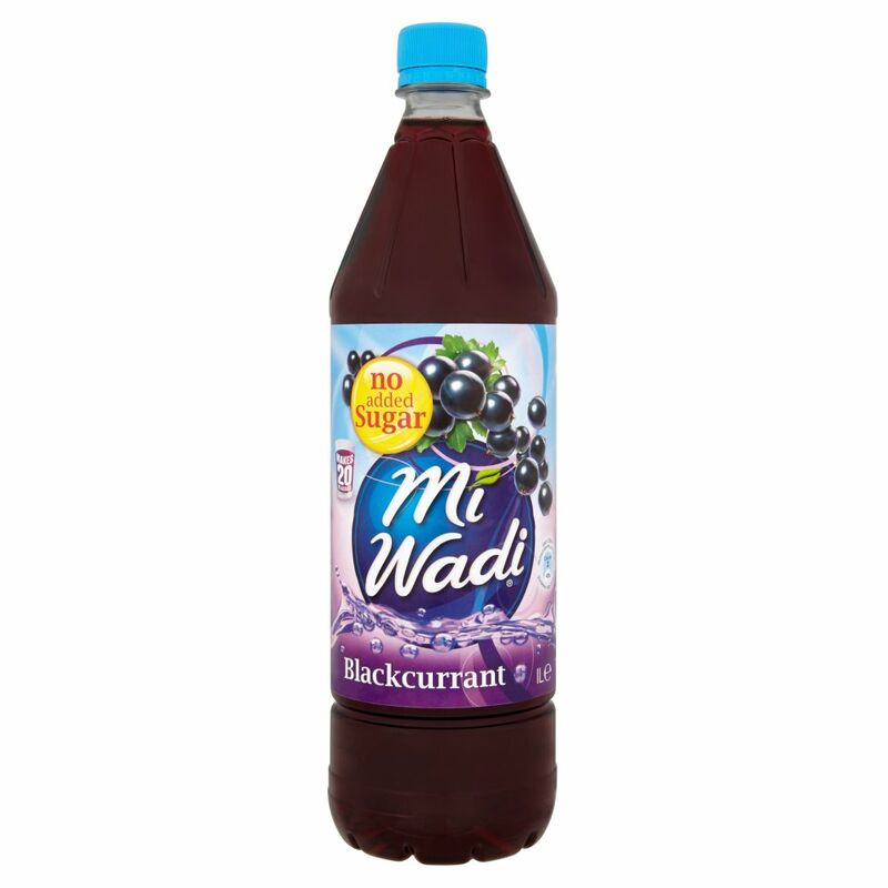 Mi Wadi Blackcurrant No Added Sugar 1L