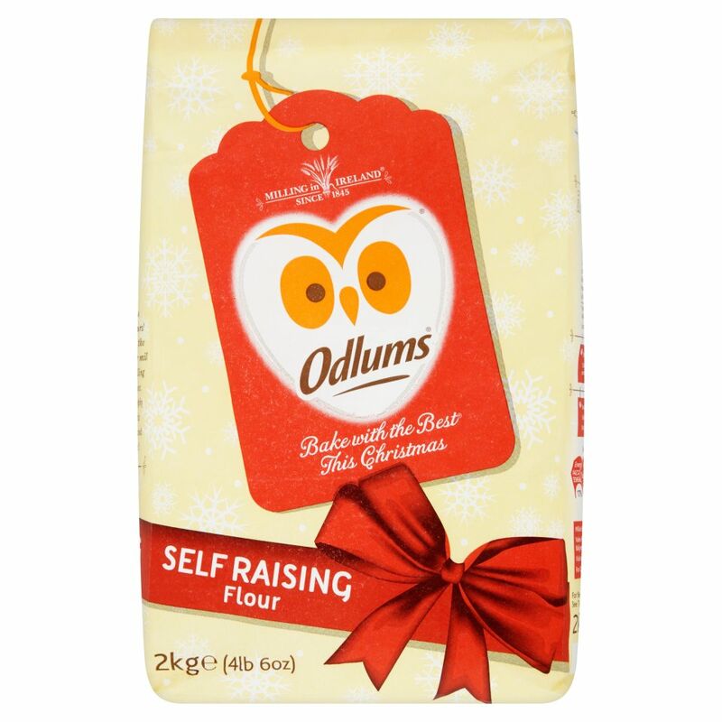 Odlums Christmas Self Raising Flour 2kg Odlums Christmas Self Raising Flour 2kg