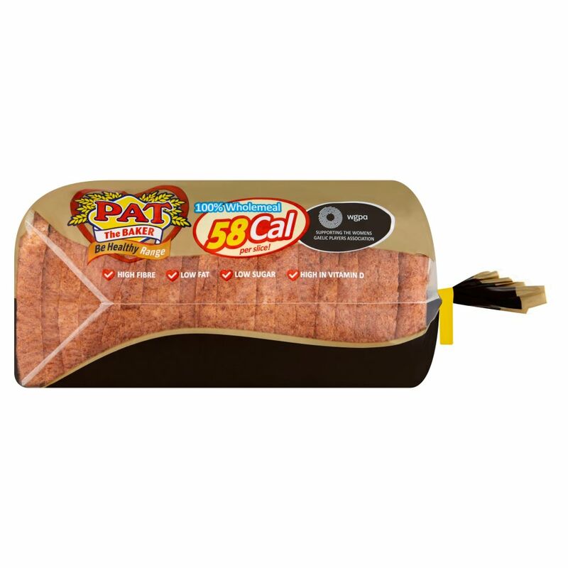 Pat the Baker Be Healthy Range Wholemeal 58Cal 570g