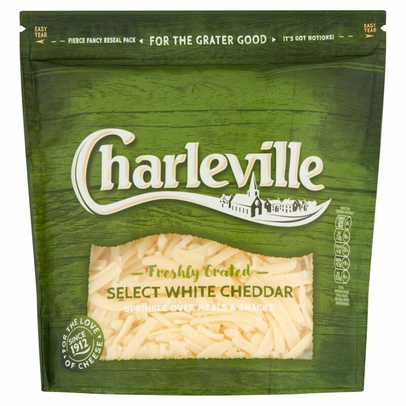 Charleville Freshly Grated Select White Cheddar 200g Charleville Freshly Grated Select White Cheddar 200g