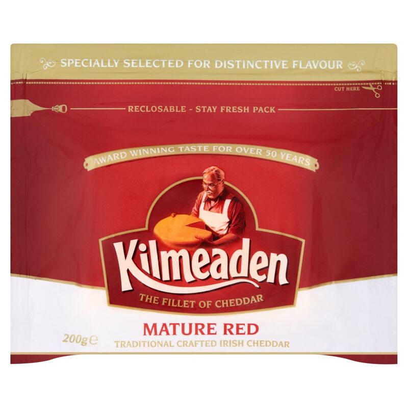 Kilmeaden Mature Red Irish Cheddar 200g
