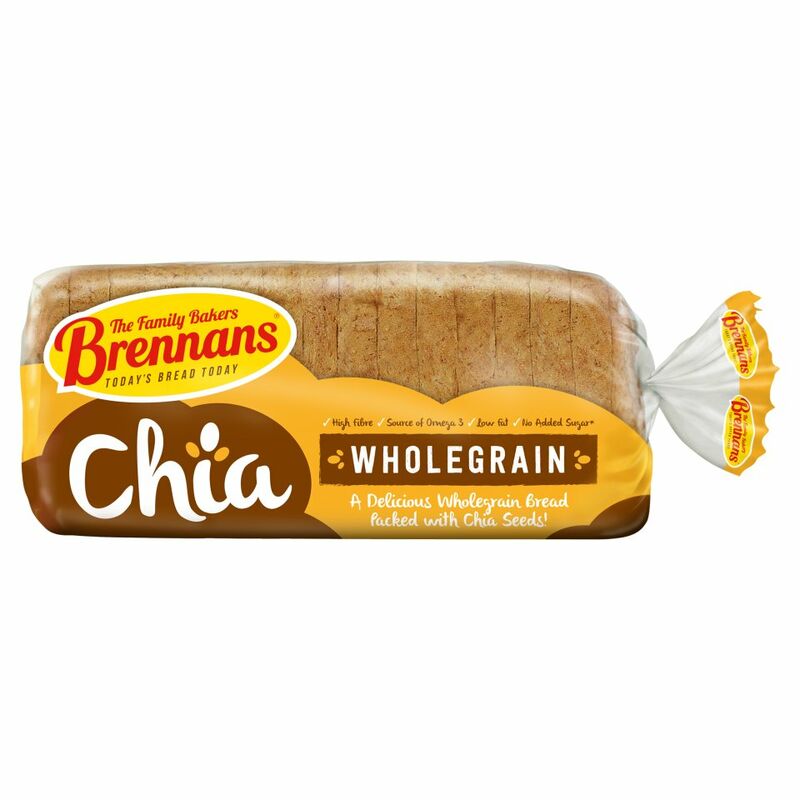 Brennans Chia Wholegrain 800g Brennans Chia Wholegrain 800g