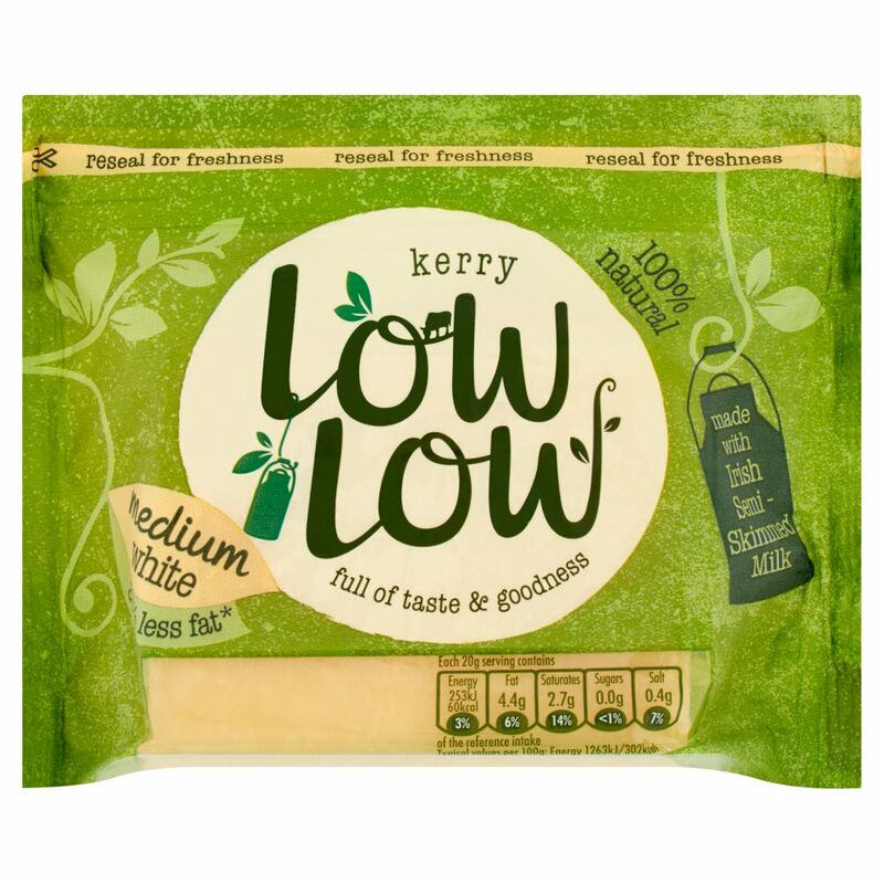 Kerry LowLow White Medium Cheese 200g Kerry LowLow White Medium Cheese 200g