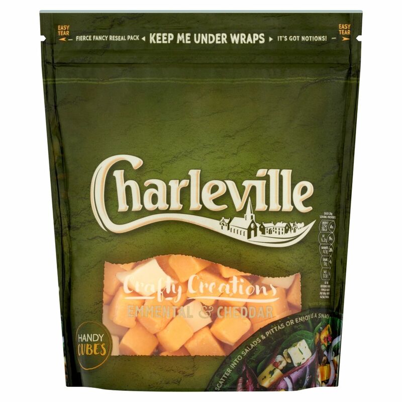 Charleville Crafty Creations Emmental & Cheddar 180g Charleville Crafty Creations Emmental & Cheddar 180g