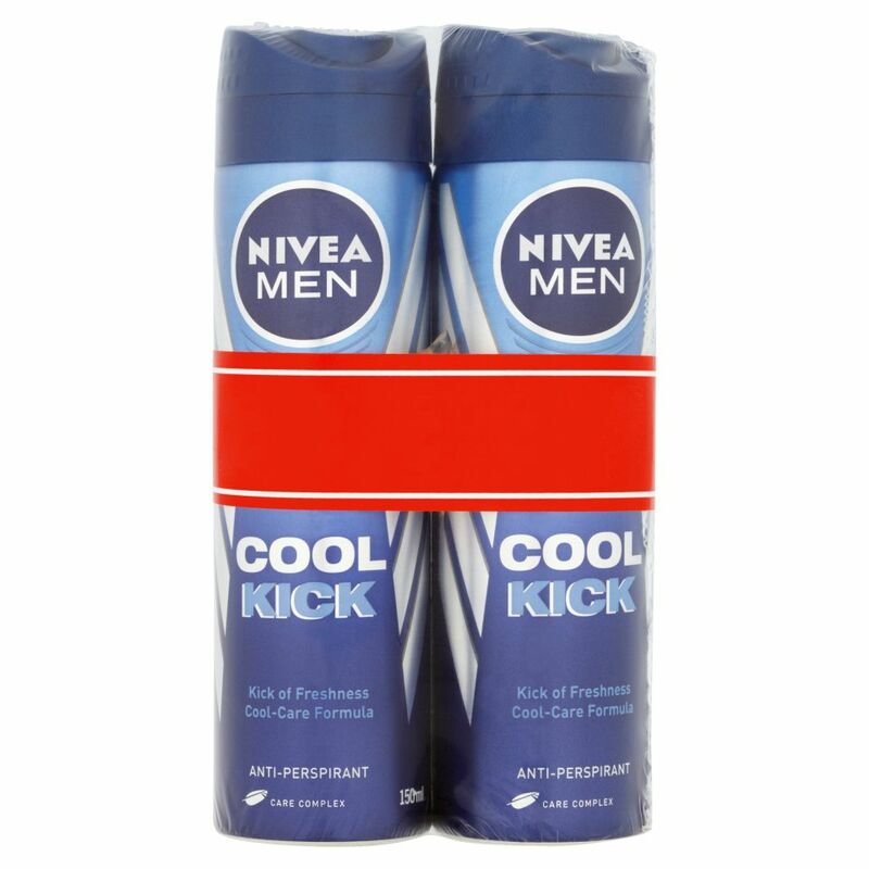 NIVEA® MEN 48h Cool Kick Anti-Perspirant 150ml NIVEA® MEN 48h Cool Kick Anti-Perspirant 150ml