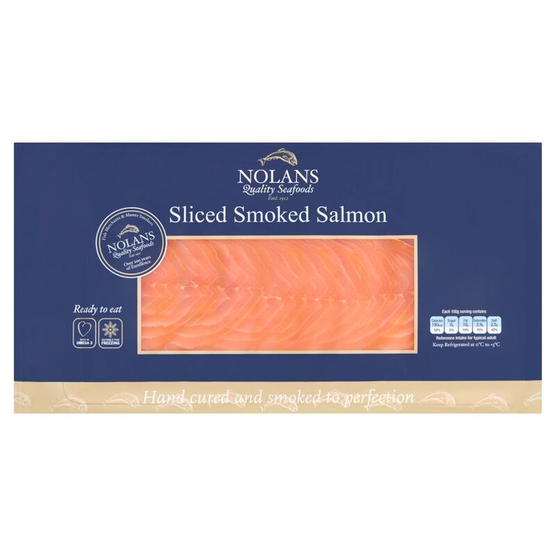 Nolans Sliced Smoked Salmon 250g