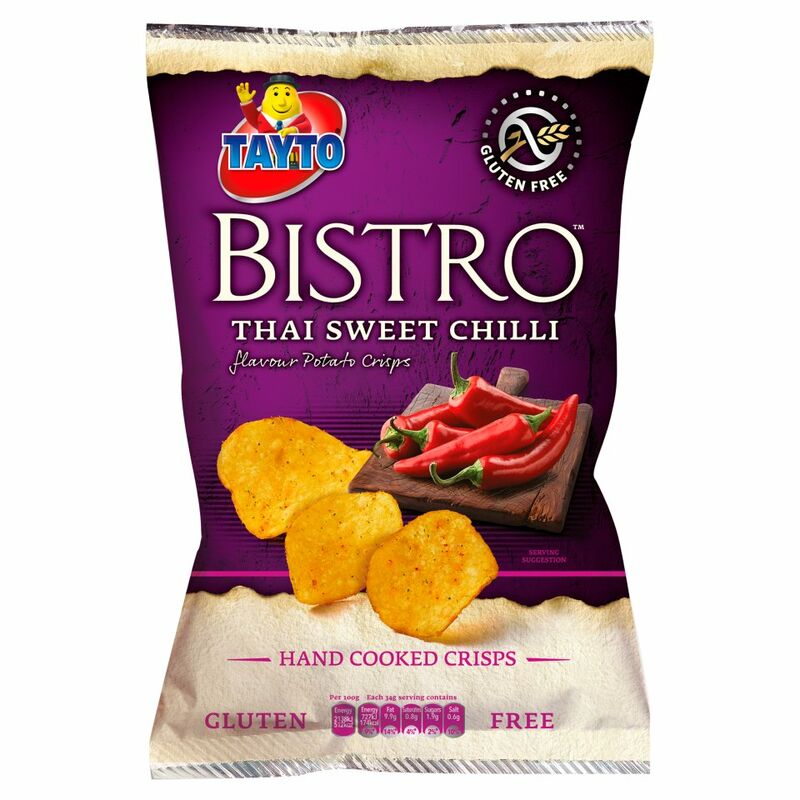 Tayto Bistro Thai Sweet Chilli Flavour Potato Crisps 135g